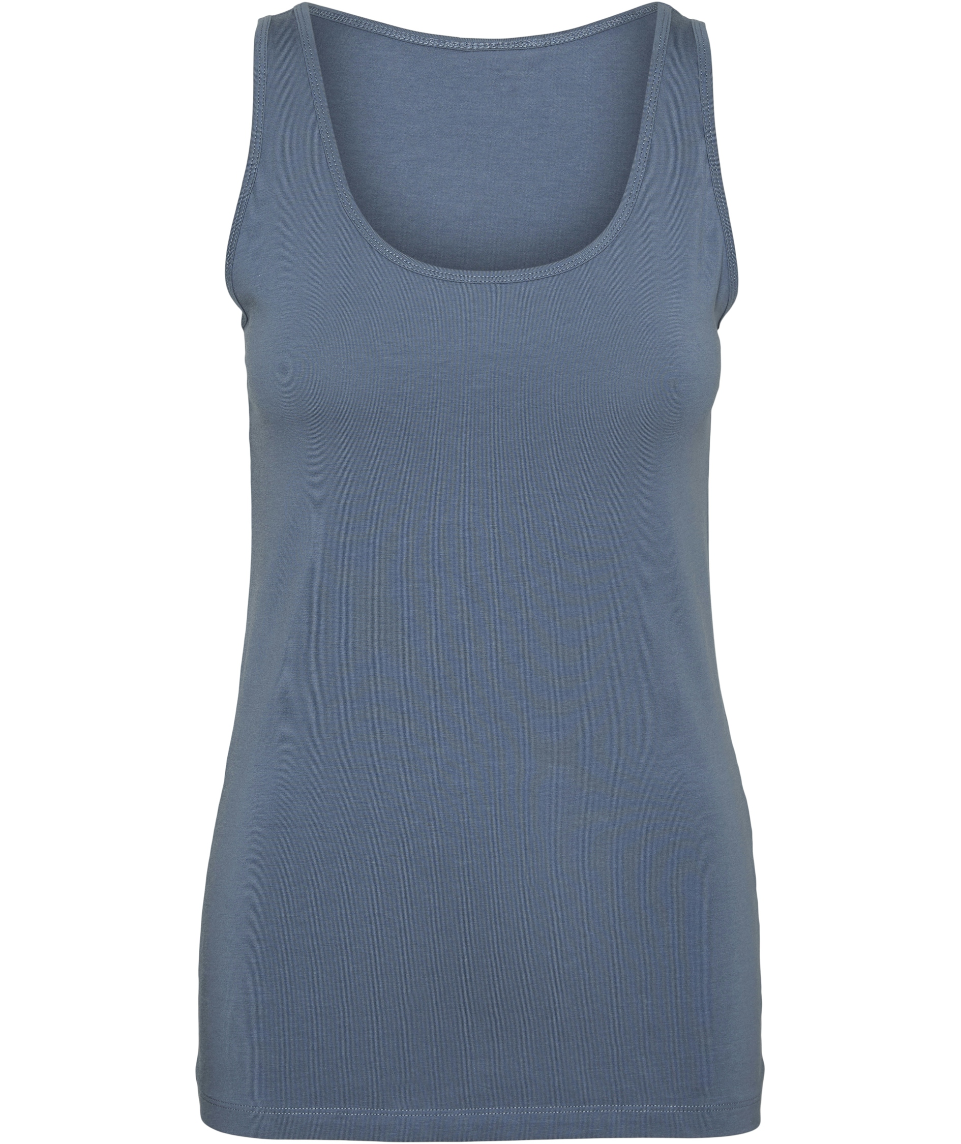 Vero Moda VMLULU l&aring;ng linne dam, China Blue, large image number 0