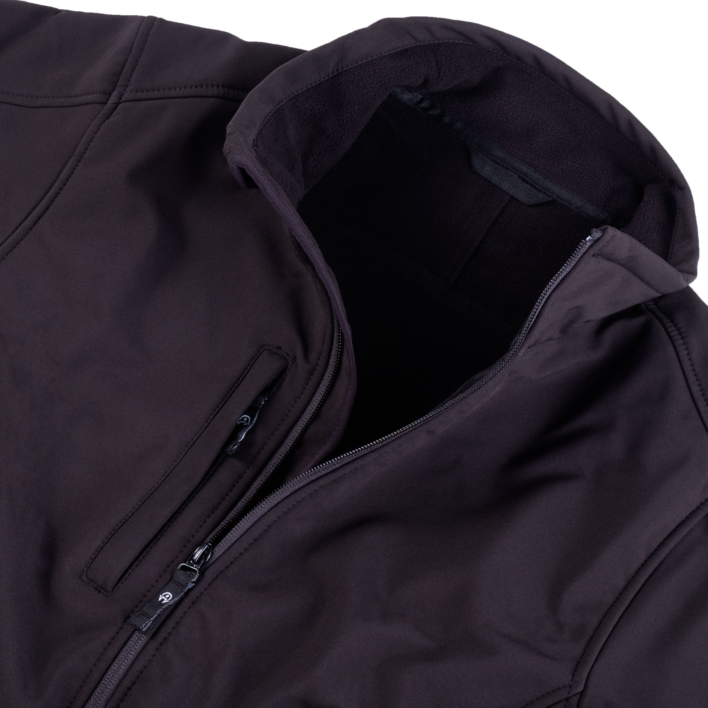 ELKA softshell jacket, Black, large image number 2