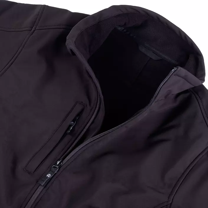 Elka softshell jacket, Black, large image number 2