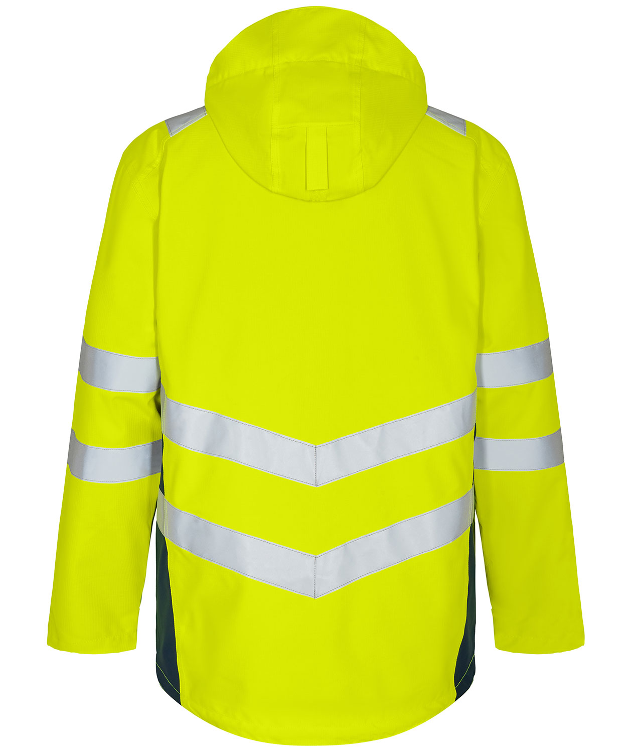 Engel Safety parka skaljakke, Gul/Blue Ink, large image number 1