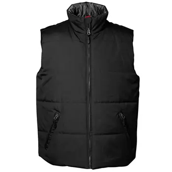 ID vest with thermal lining, Black