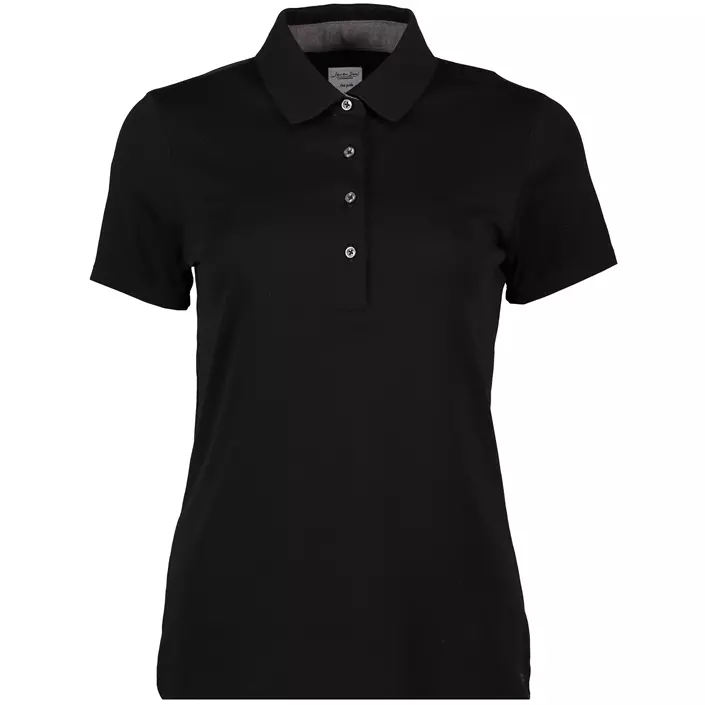 Seven Seas dame Polo T-shirt, Black, large image number 0