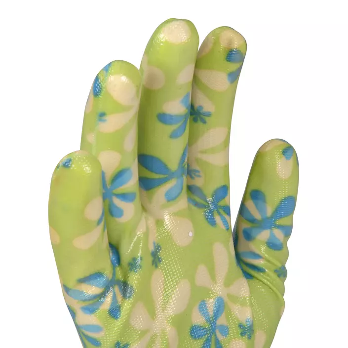 OX-ON Garden Basic 5003 work gloves, Green/Blue, Green/Blue, large image number 4