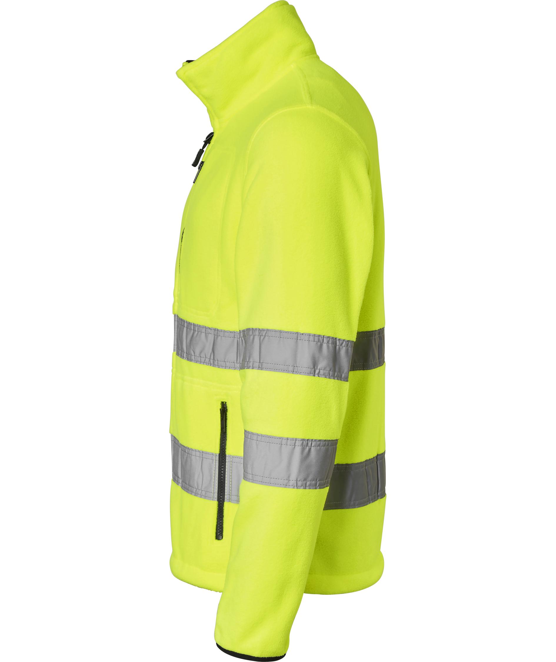 Top Swede fleece jacket 4642, Hi-Vis Yellow, large image number 3
