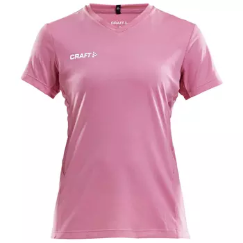 Craft Squad Jersey Solid dame T-shirt, Lyserød