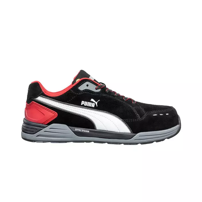 Puma Airtwist Black Red Low safety shoes S3, Black/Red, large image number 0