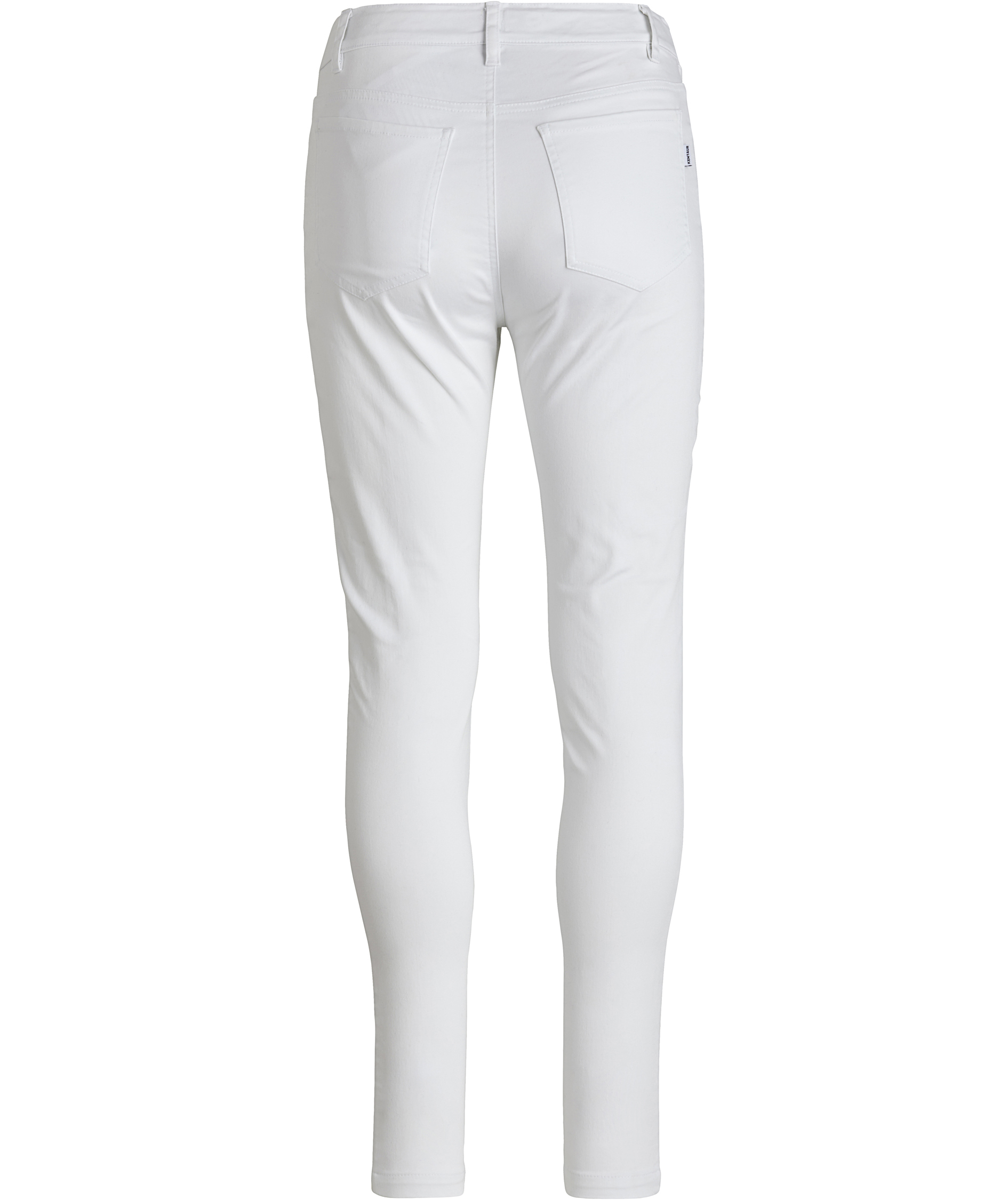 Kentaur dame jeans benl&aelig;ngde 78 cm, Hvid, large image number 2
