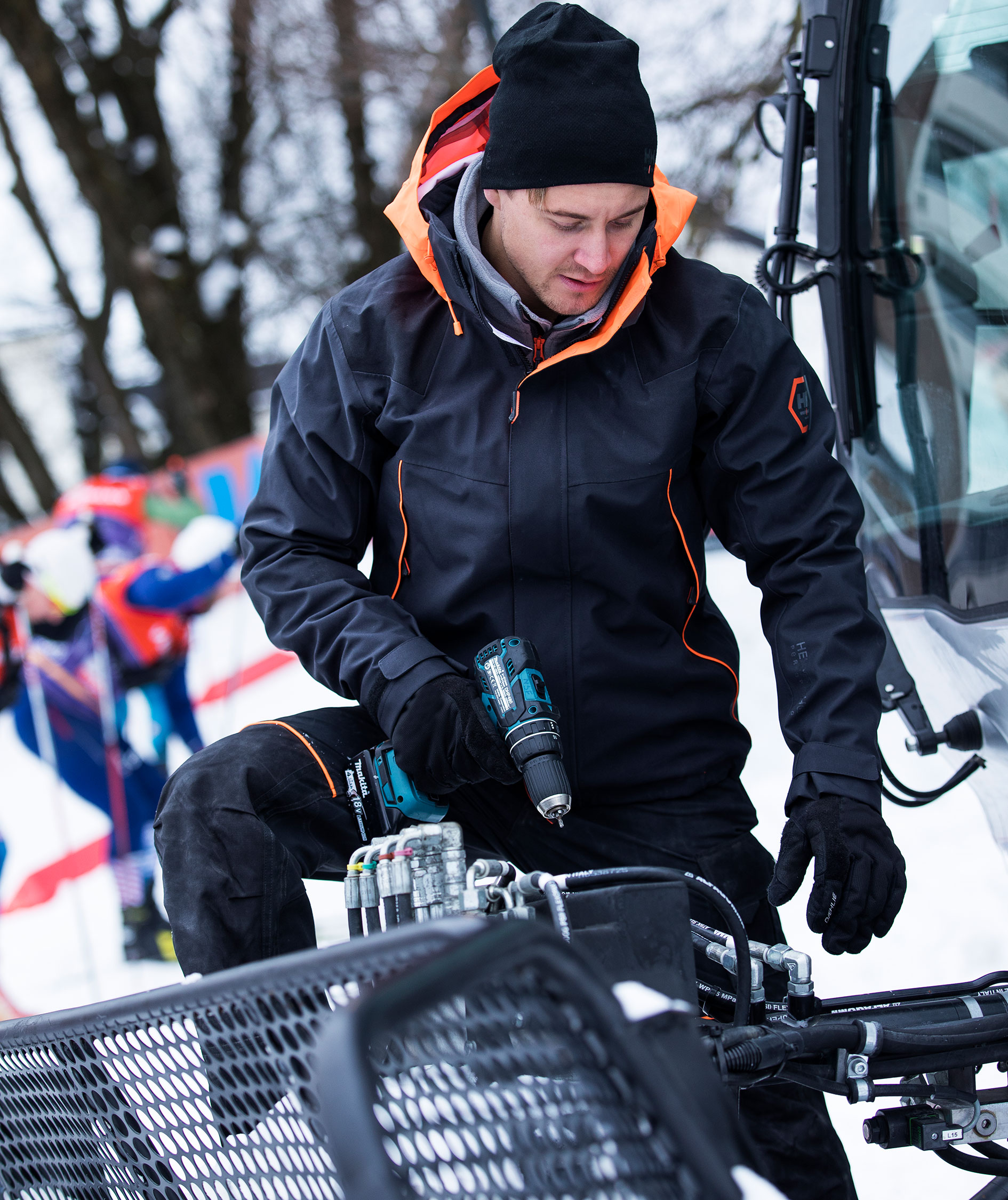 Helly Hansen Lifa Marino m&ouml;ssa med merinoull, Svart