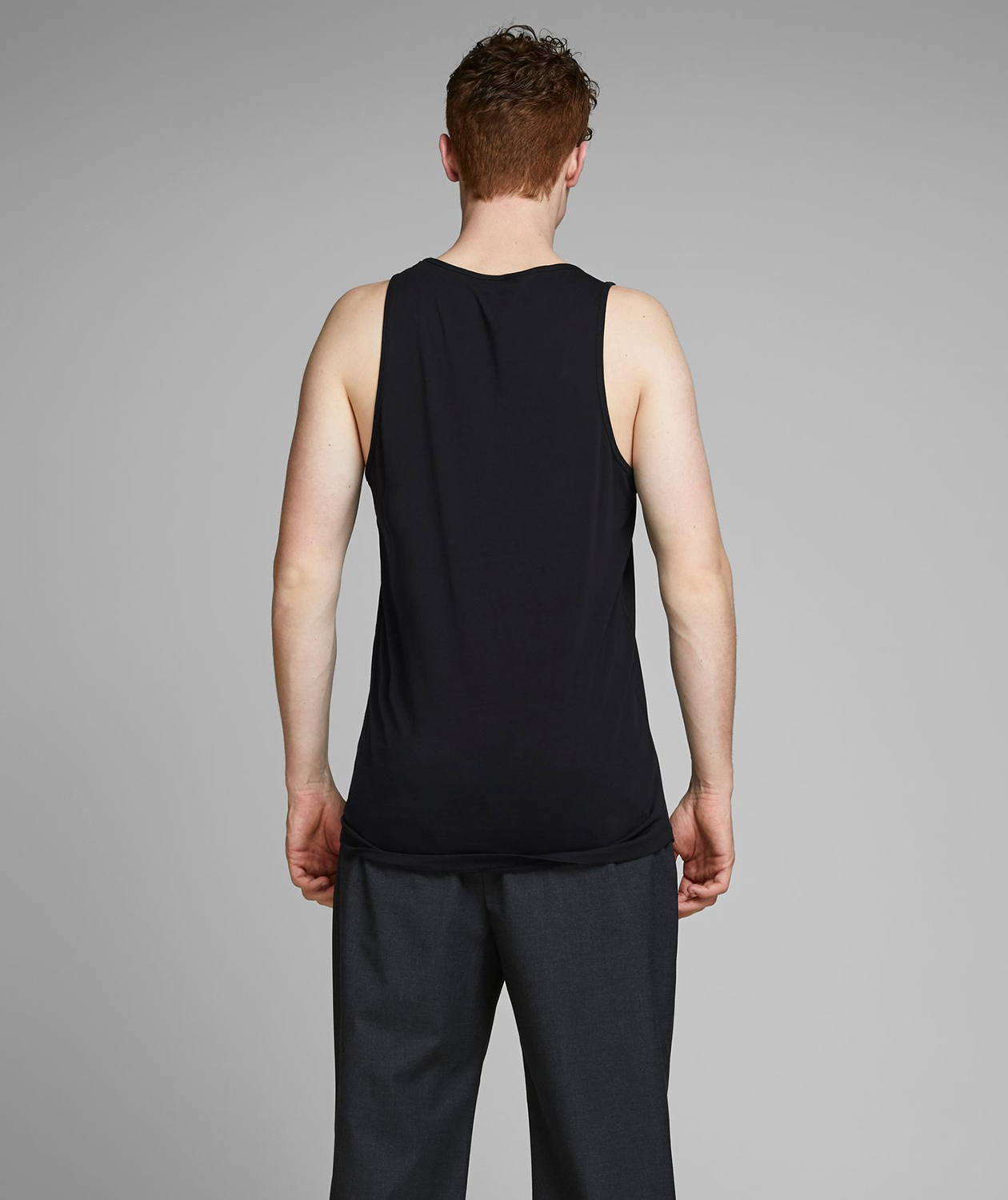 Jack & Jones JABASIC 2-pack singlet, Black, large image number 2