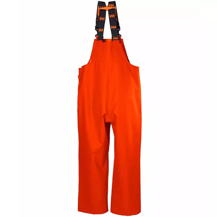 Helly Hansen Storm regnoveralls, Mørk orange/sort, large image number 1