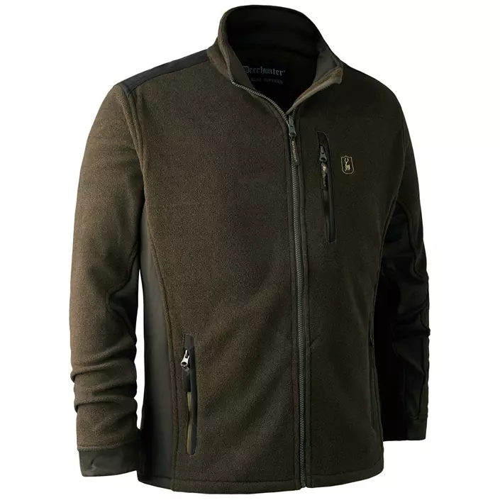 Deerhunter Muflon fleece jacket, Dark Green, large image number 0