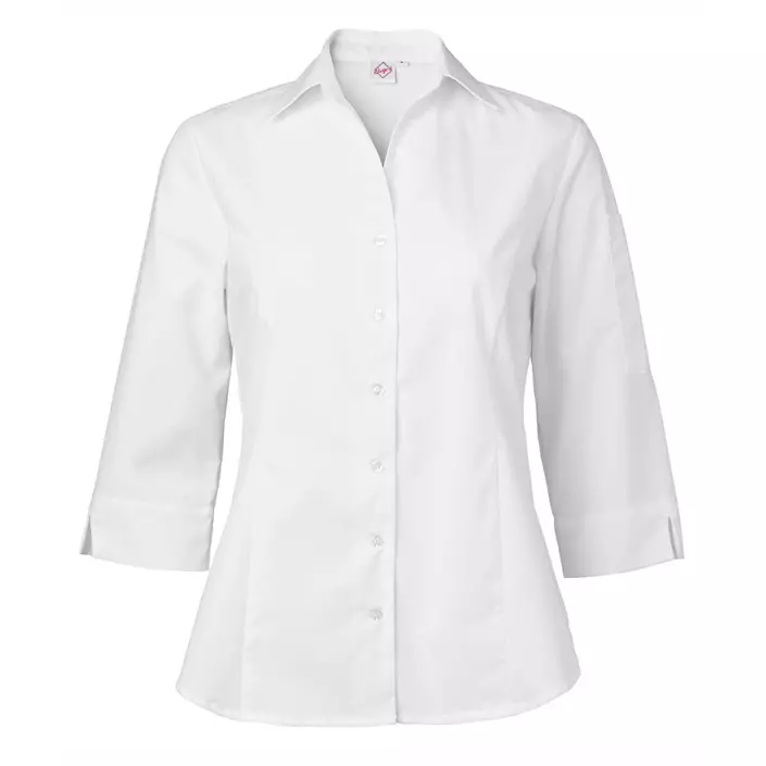 Segers women's shirt with 3/4 sleeves, White, large image number 0