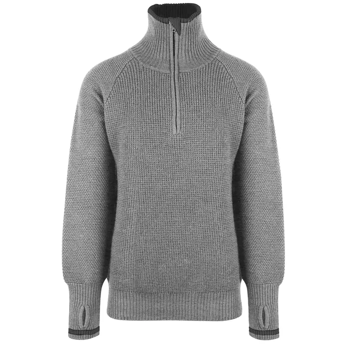 YOU Besseggen sweatshirt with merino wool, Grey Melange, large image number 0