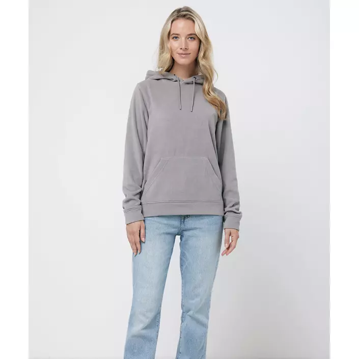 Iqoniq Trivor microfleece hoodie, Storm Grey, large image number 5