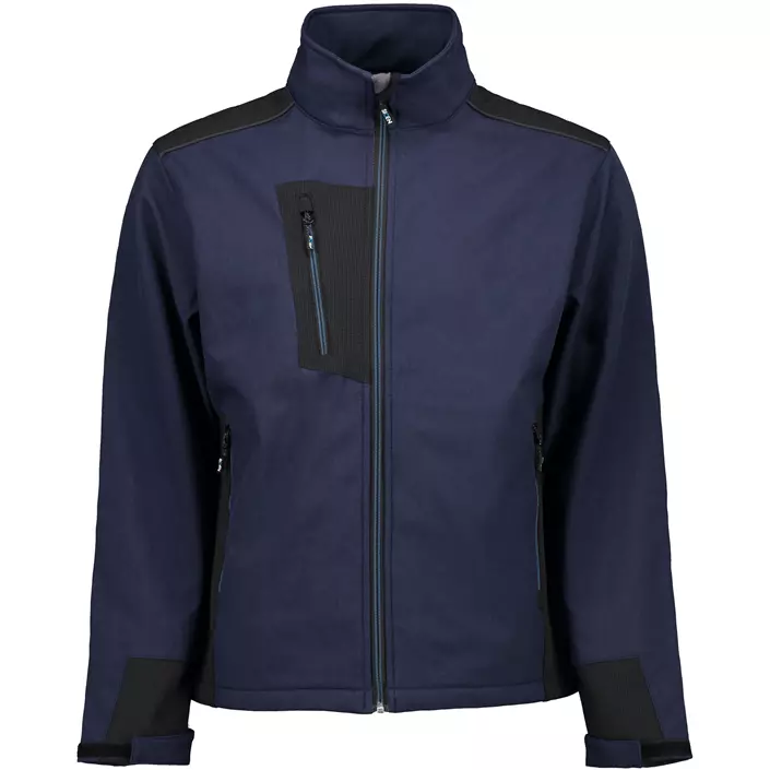 SIOEN Garlin softshelljakke, Navy, large image number 0