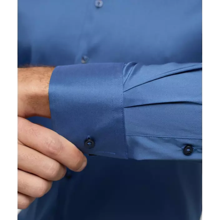 Eterna Performance Modern Fit skjorte, Smoke blue, large image number 3