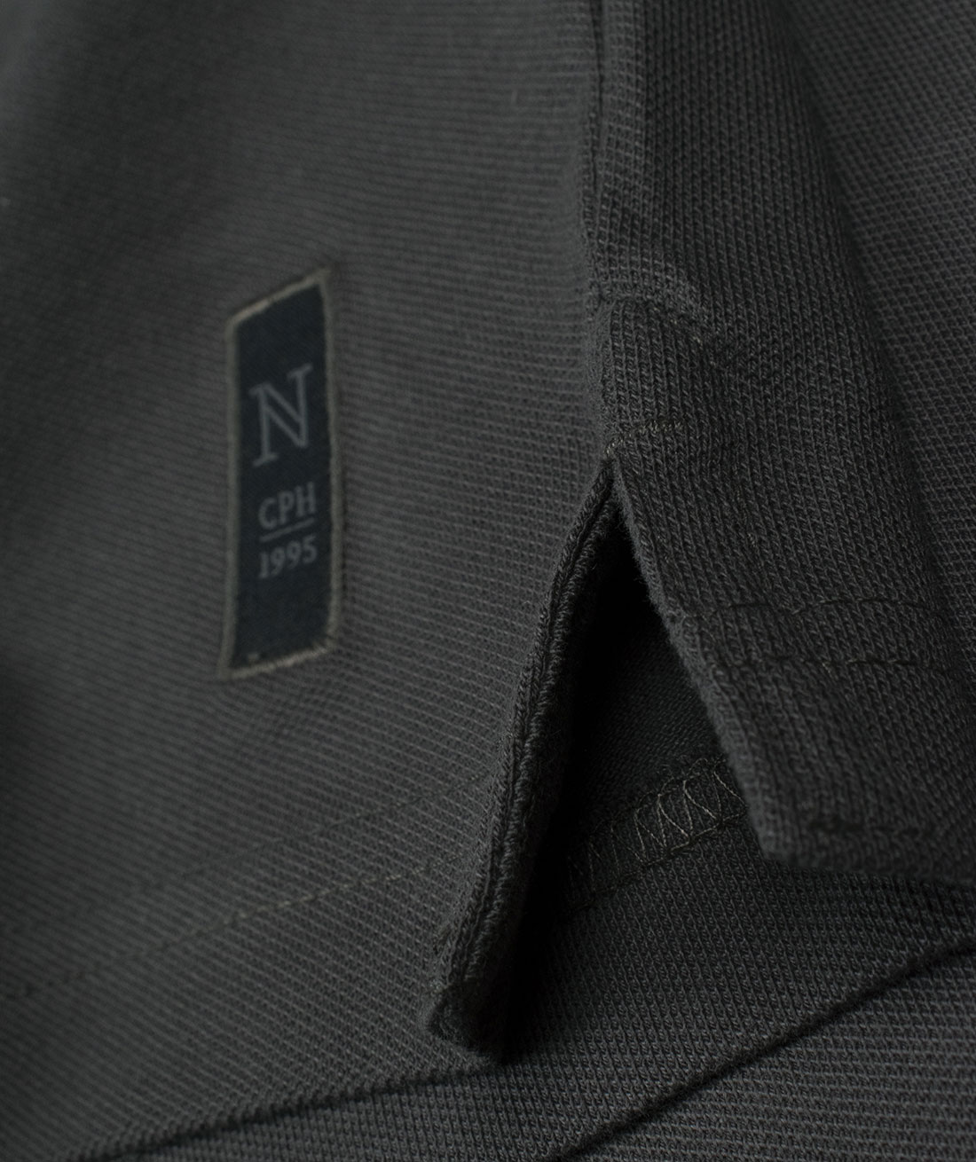 Nimbus Harvard Polo T-shirt, Charcoal, large image number 4