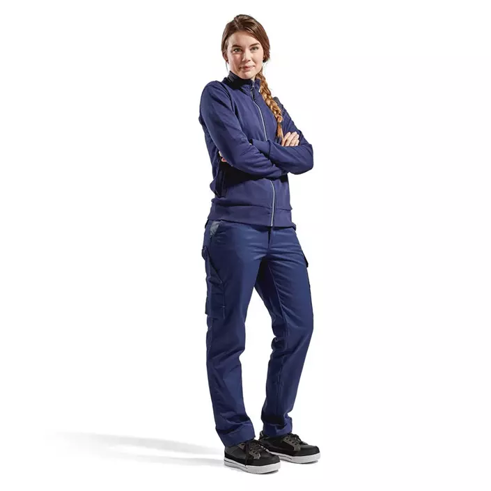 Blåkläder women's service trousers, Marine Blue/Grey, large image number 1