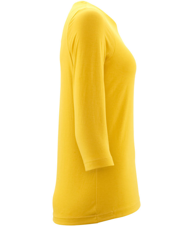 Mascot Crossover women's 3/4 sleeved T-shirt ProWash&reg;, Curry Yellow, large image number 3