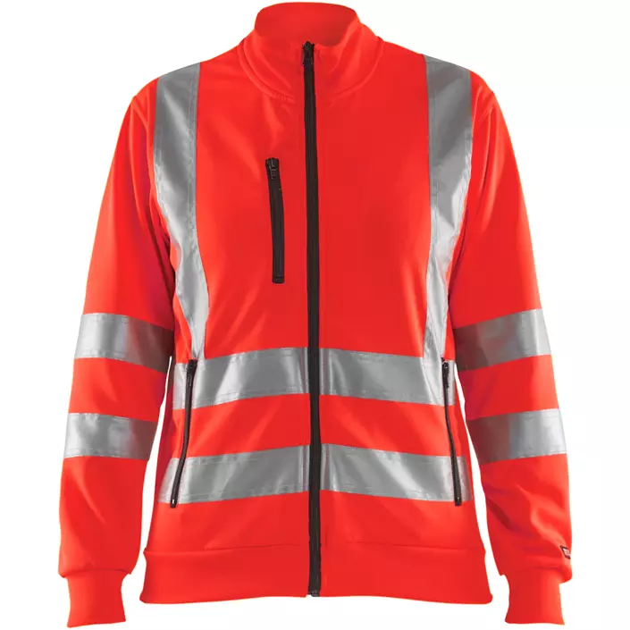 Blåkläder cardigan dam, Varsel Röd, large image number 0