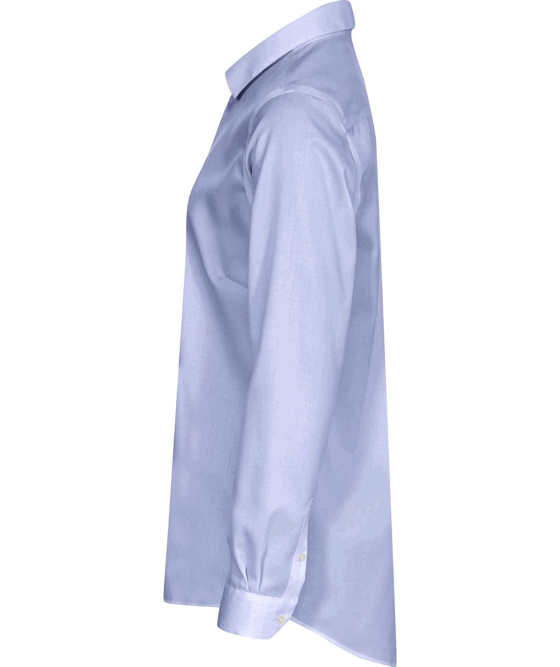 J. Harvest & Frost Twill Green Bow O1 lady relaxed fit skjorte, Sky Blue, large image number 2