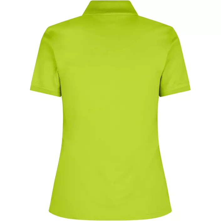 ID women's Pique Polo T-shirt with stretch, Lime Green, large image number 1