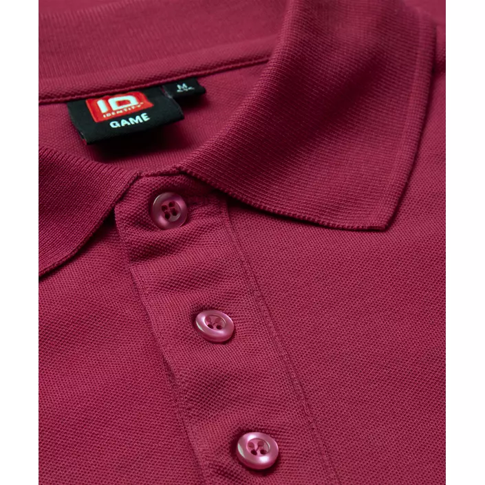 ID Stretch Polo T-shirt, Cerise, large image number 3
