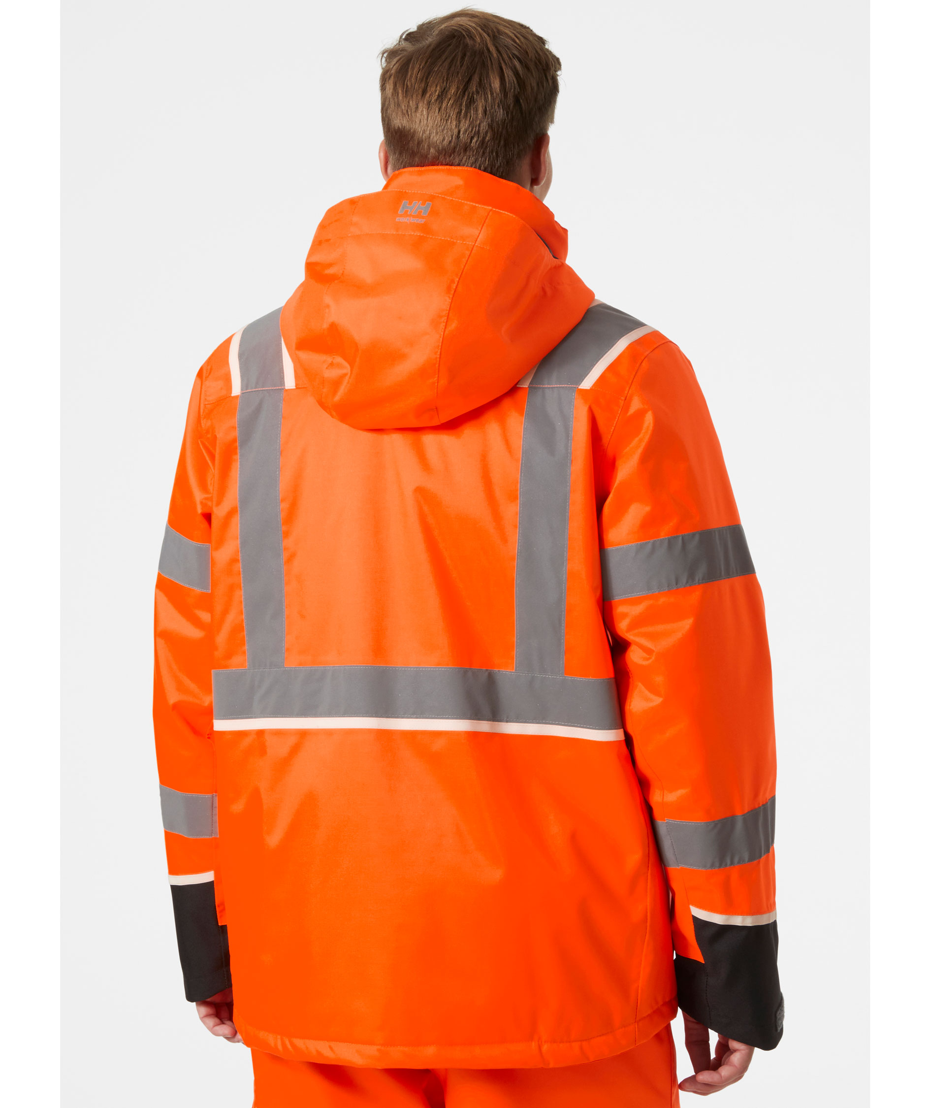 Helly Hansen UC-ME winter jacket, Hi-vis Orange, large image number 3