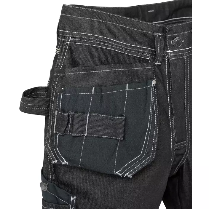 Fristads Gen Y craftsman’s trousers 229, Black, large image number 4
