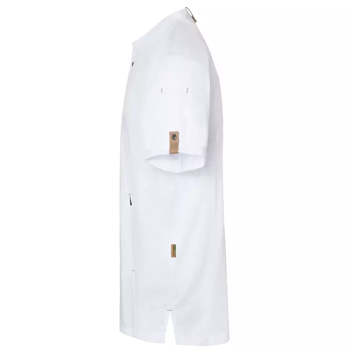 Karlowsky Green-generation short-sleeved chefs jacket, White, large image number 3
