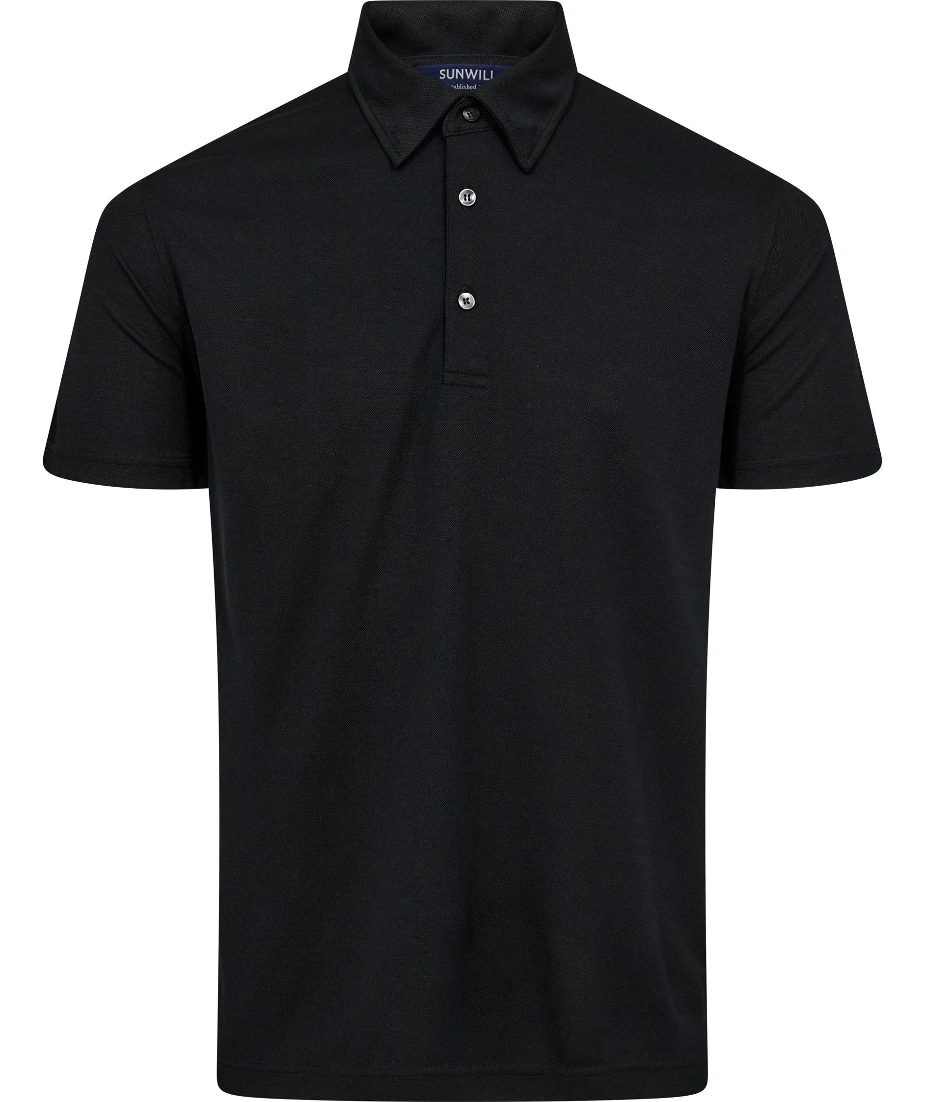 Sunwill polo shirt, Black