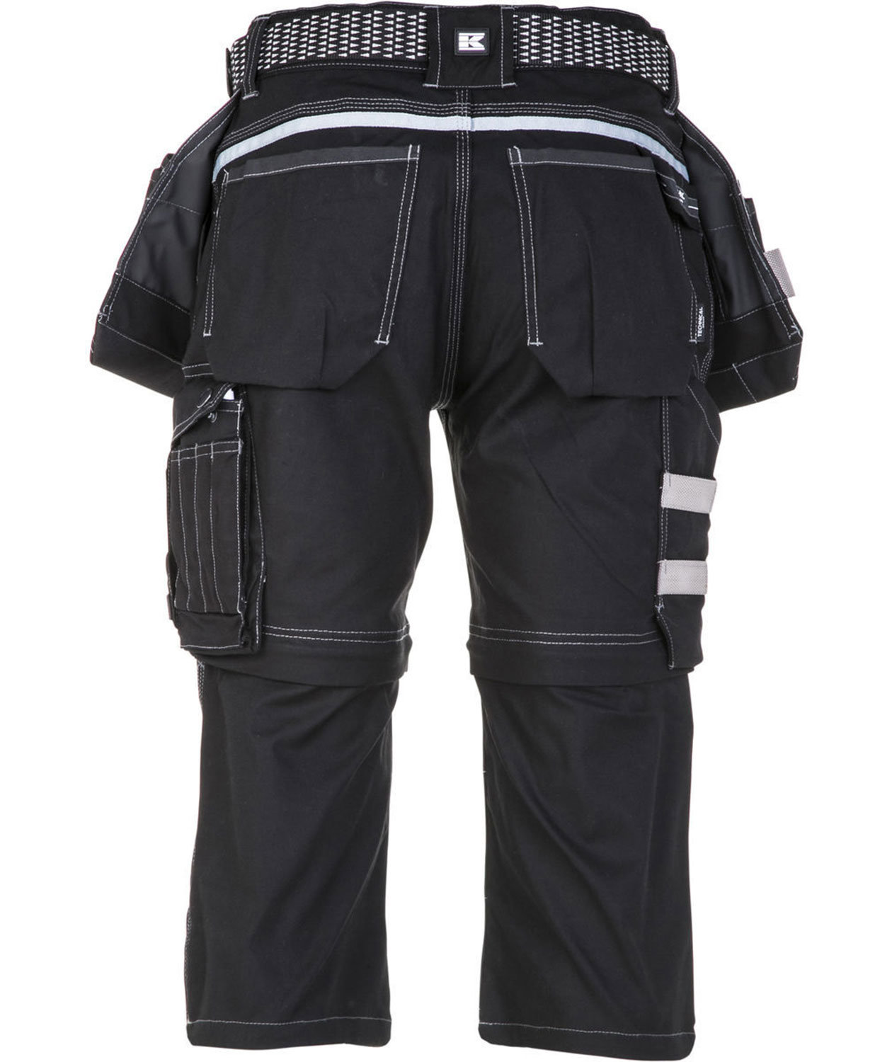 Kramp Technical stretch knickers, Black, large image number 2