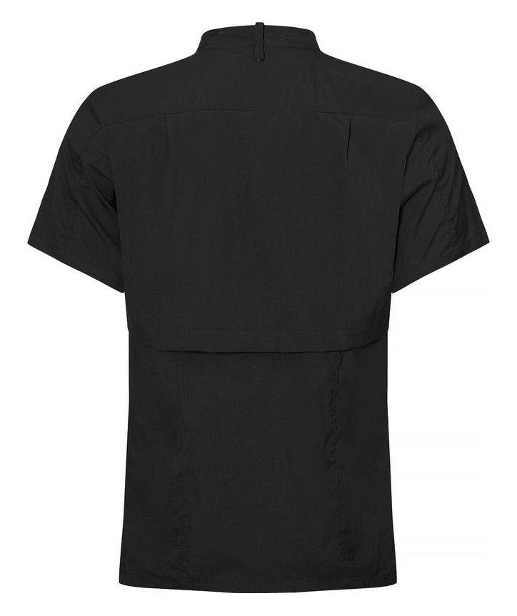Segers 1006 regular fit kort&aelig;rmet kokkeskjorte, Sort, large image number 2