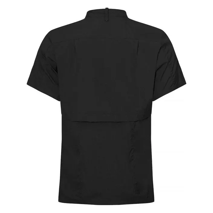Segers 1006 regular fit kortærmet kokkeskjorte, Svart, large image number 2