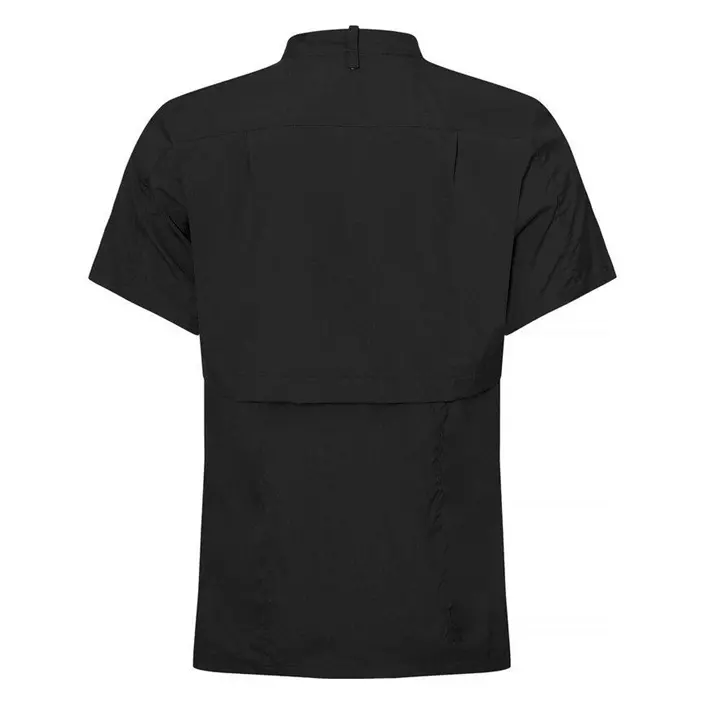 Segers 1006 regular fit kortærmet kokkeskjorte, Sort, large image number 2