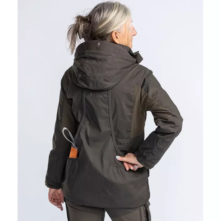Pinewood Dog Sports Trainer Extreme damejakke, Moss green, large image number 3
