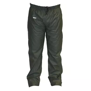 Ocean Weather Comfort PU rain trousers, Olive Green