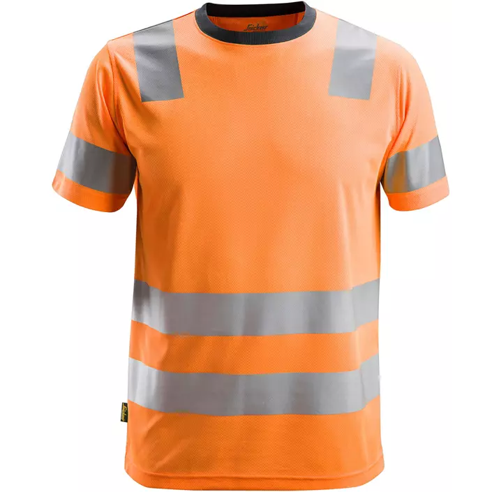 Snickers AllroundWork T-skjorte 2530, Hi-vis Orange, large image number 0