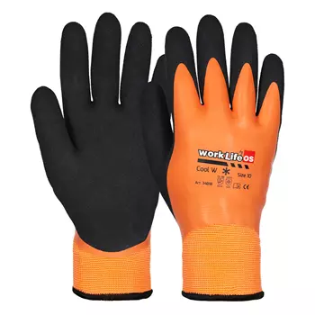 OS Worklife Cool W Handschuhe, Schwarz/Orange
