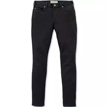 Carhartt Slim-fit Layton Denim jeans dam, Onyx
