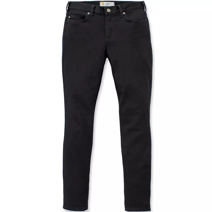Carhartt Slim-fit Layton Denim jeans dam, Onyx, large image number 0
