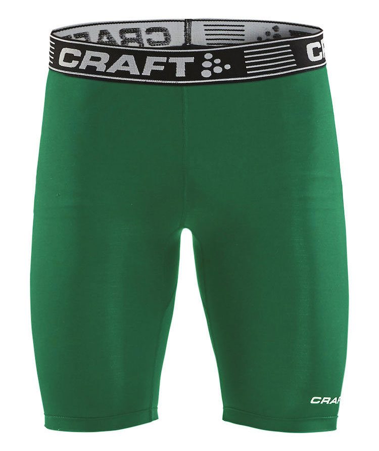 Craft Pro Control compression tights, Team green, Team green, swatch