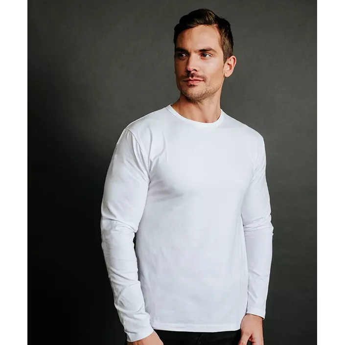 Camus Chania langærmet T-shirt, Hvid, large image number 1