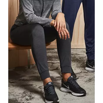 GEYSER seamless sporty women's pants, Graphite melange