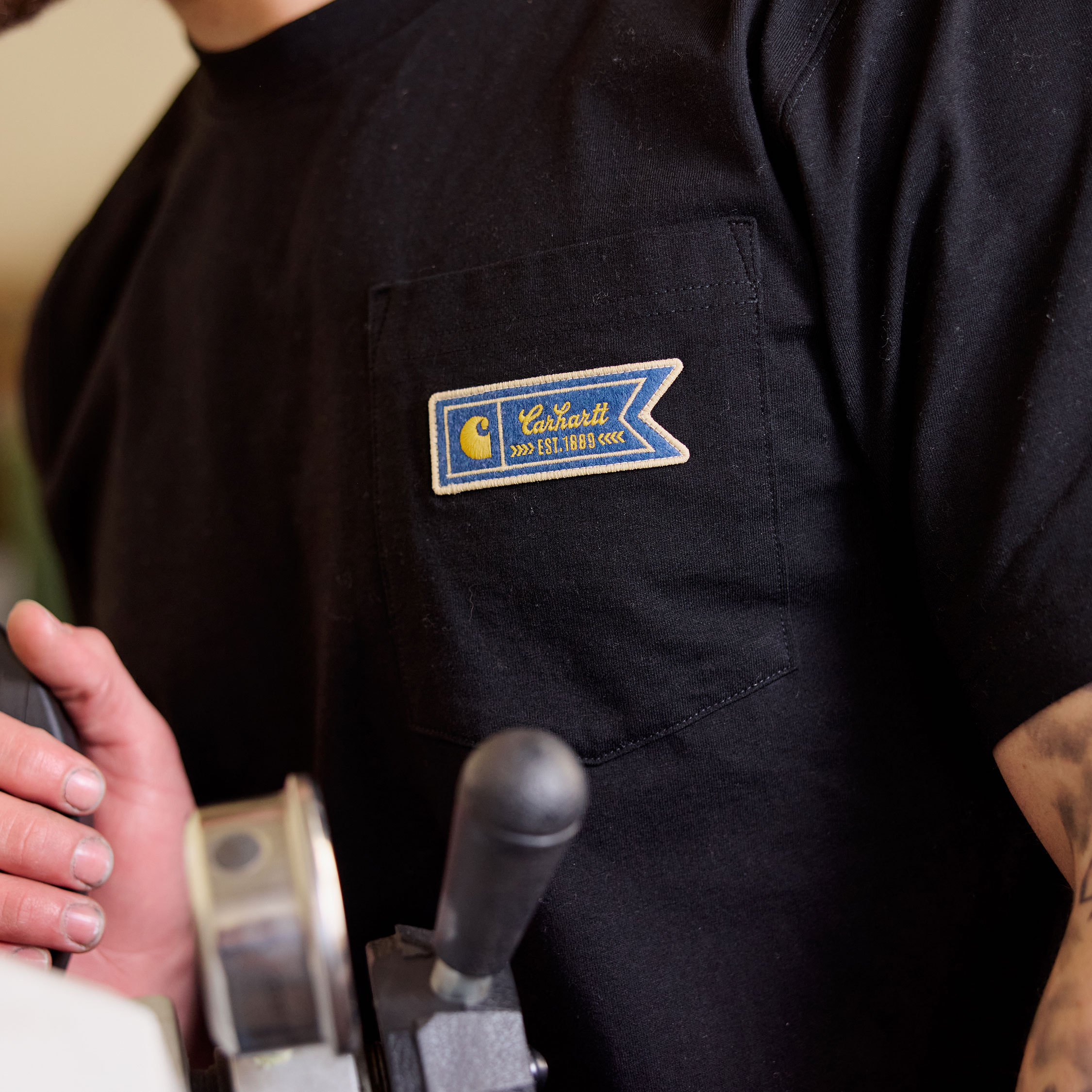 Carhartt Grapic T-shirt, Black, large image number 2