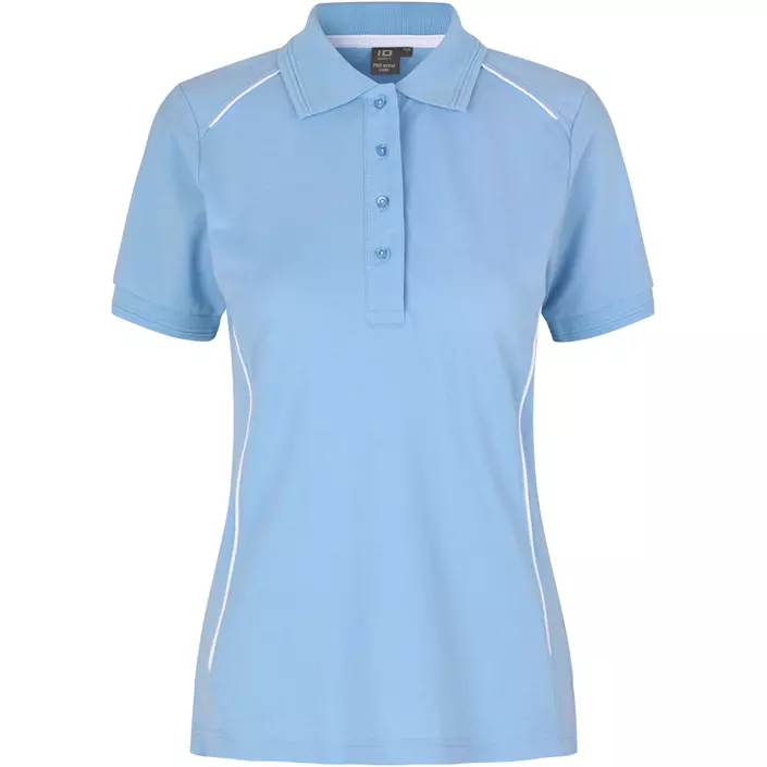 ID PRO Wear women's polo shirt, Light Blue, large image number 0