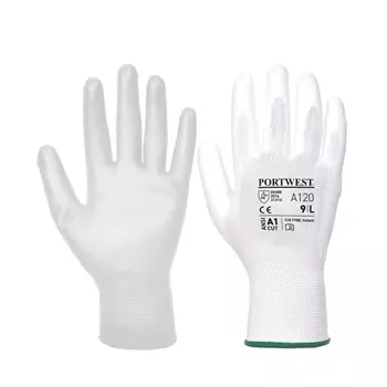 Portwest A120 work gloves, White