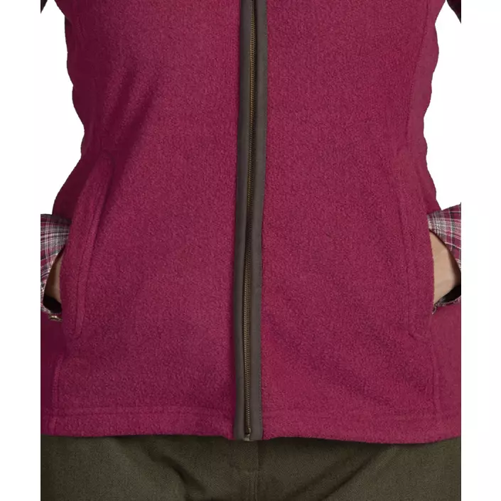 Seeland Woodcock women's fleece vest, Classic red, large image number 2