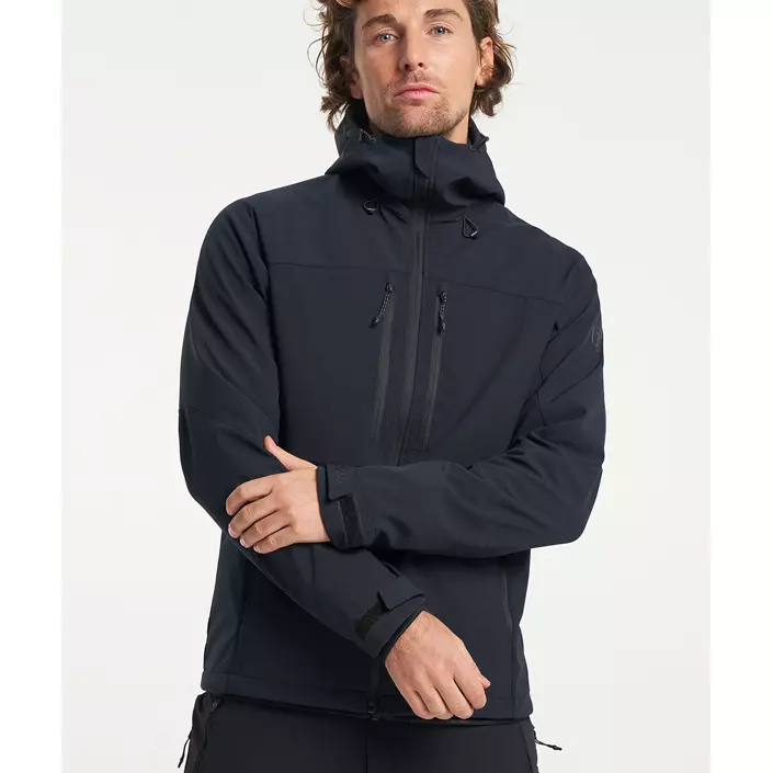 Tenson TXlite softshelljakke, Black, large image number 8