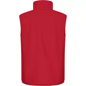 Clique Classic softshell vest, Red